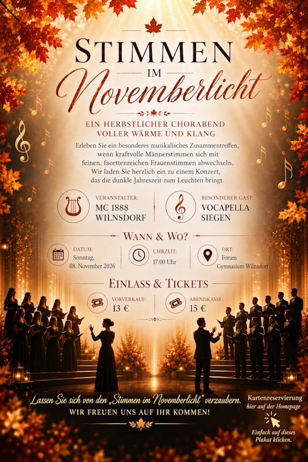 Stimmen im Novemberlicht